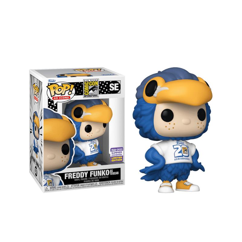 Funko POP Toucan Freddy Summer Convention 2023 Share Sticker