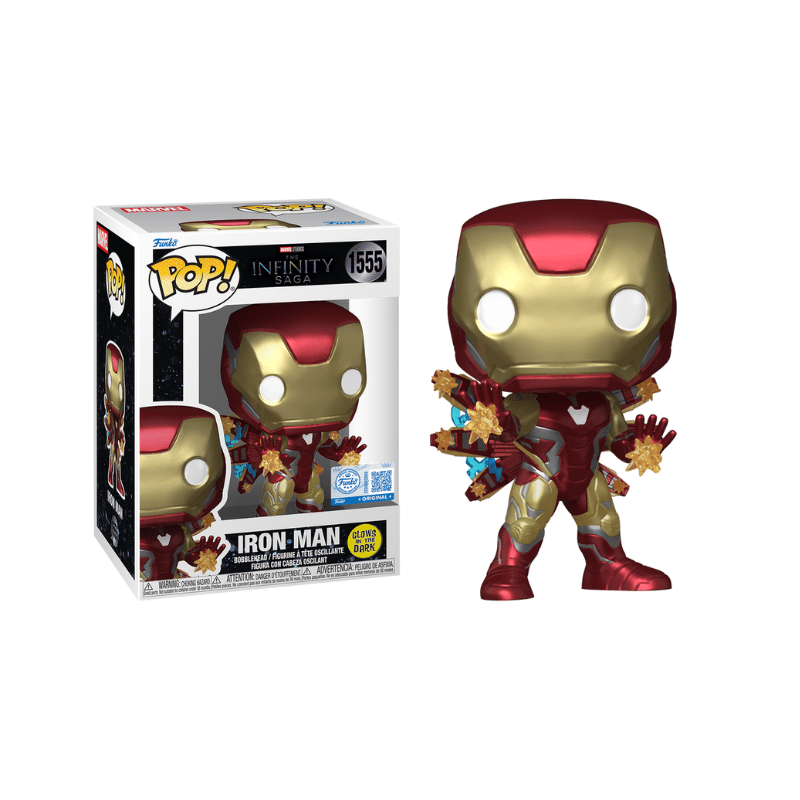 Funko Pop Marvel The Infinity Saga : Iron Man GITD