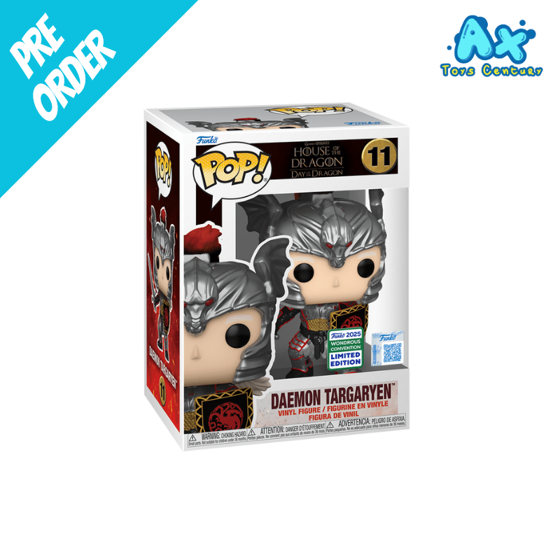 Funko POP House of the Dragon Daemon Targaryen (Targaryen Armor) 2025 Wondrous Convention