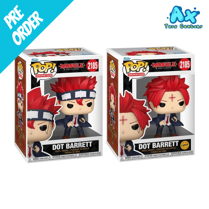 Funko Pop Mashle: Magic and Muscles Dot Barrett Bundle Chase
