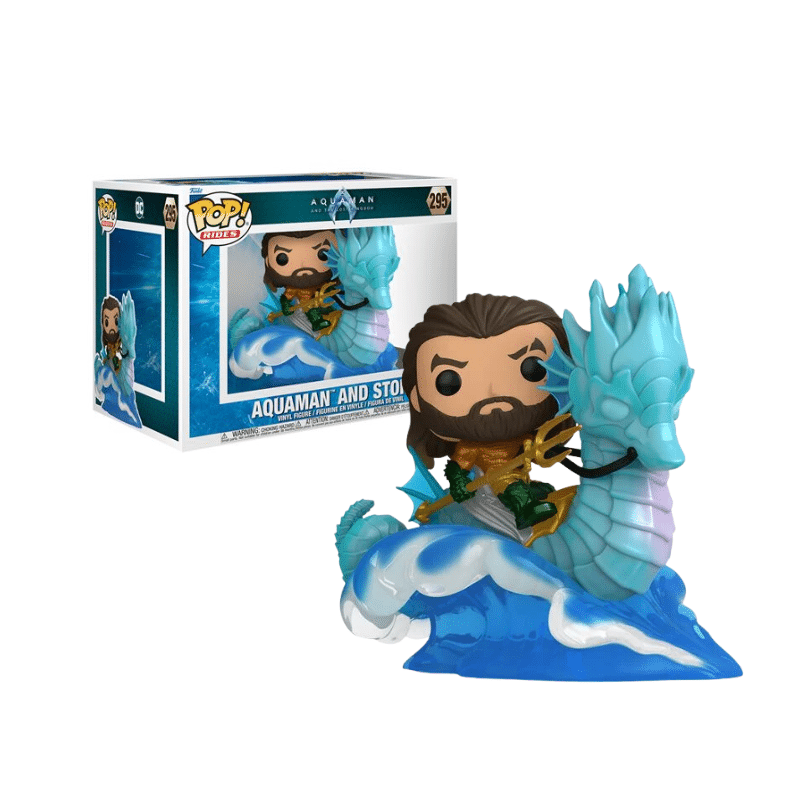 Funko Pop Aquaman and the Lost Kingdom Aquaman and Storm Deluxe