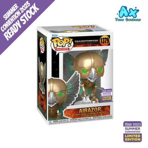 Funko POP Transformers: Rise of the Beasts Airazor Summer Convention 2023 Share Sticker