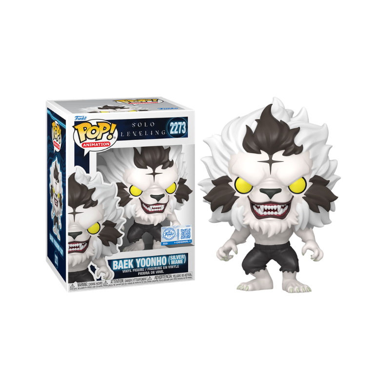Funko Pop Solo Leveling Baek Yoonho (Silver Mane)