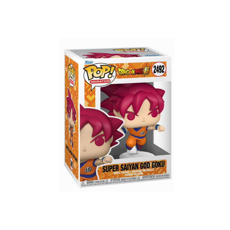 Funko POP Dragon Ball Z Super Saiyan God Goku