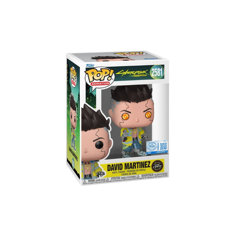 Funko POP CyberPunk David Martinez GITD Chase