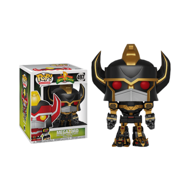 Funko Pop Power Rangers - Megazord 6” Super Sized Black & Gold