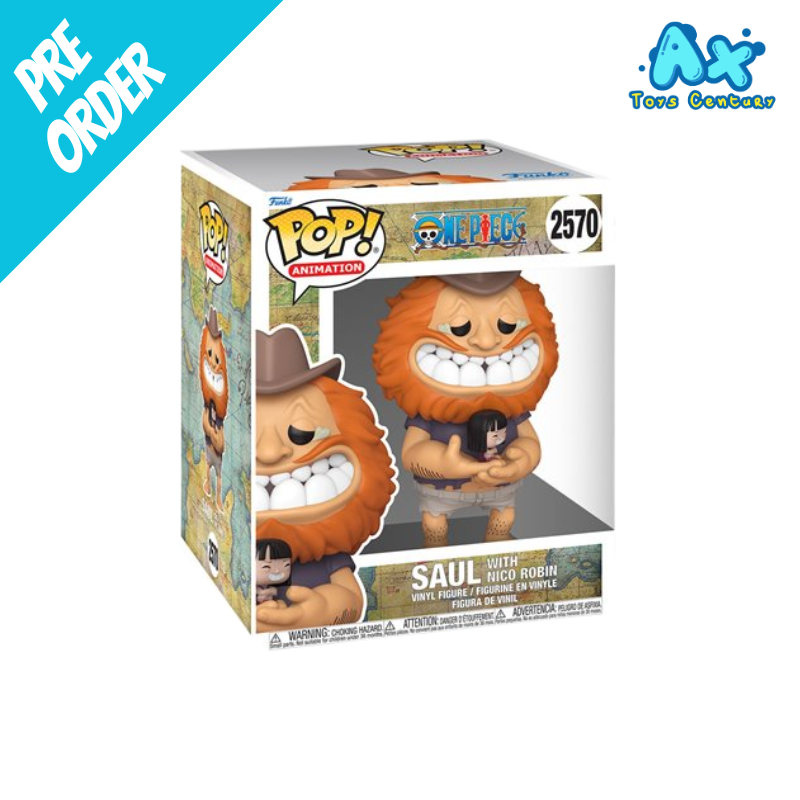 Funko POP One Piece Saul with Nico Robin Super 6
