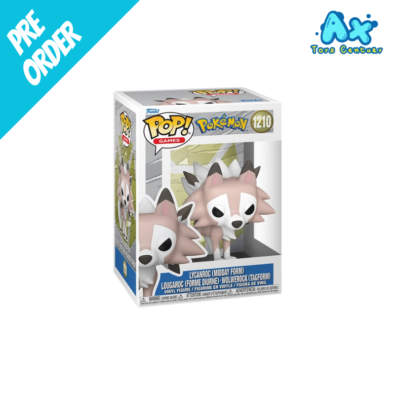 Funko POP Pokemon Lycanroc (Day)