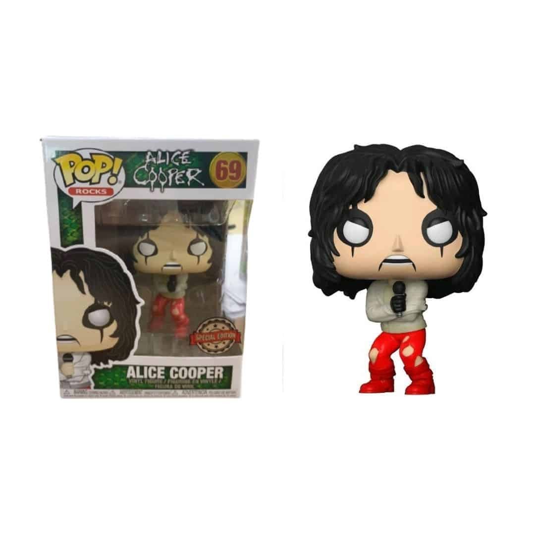 Funko Pop! Rocks: Alice Cooper in strait jacket #69 Special Edition 100% Genuine