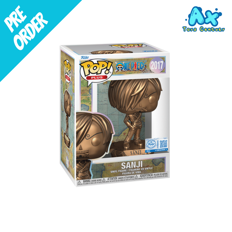 Funko Pop One Piece Plus Sanji Statue (Bronze) Funko Exclusive