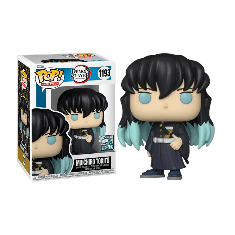 Funko Pop! Demon Slayer Muichiro Tokito #1193 Shared Sticker *NOT MINT"