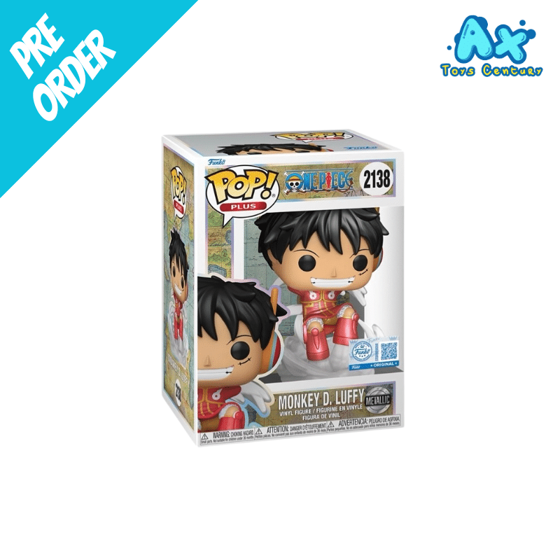 Funko Pop One Piece Monkey D. Luffy Metallic