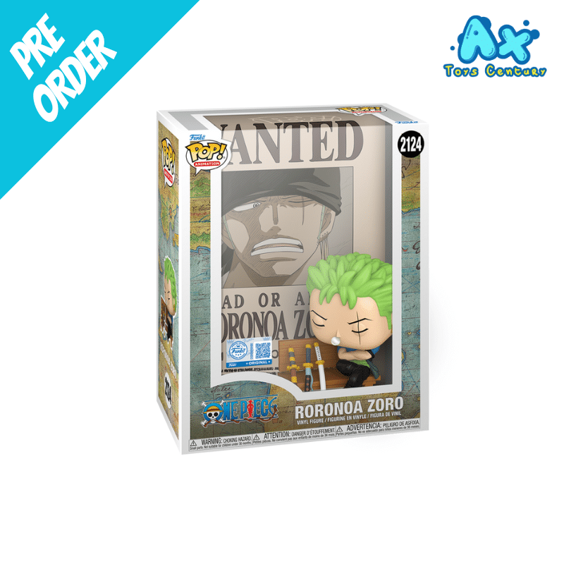 Funko Pop One Piece Poster Roronoa Zoro (Wanted)