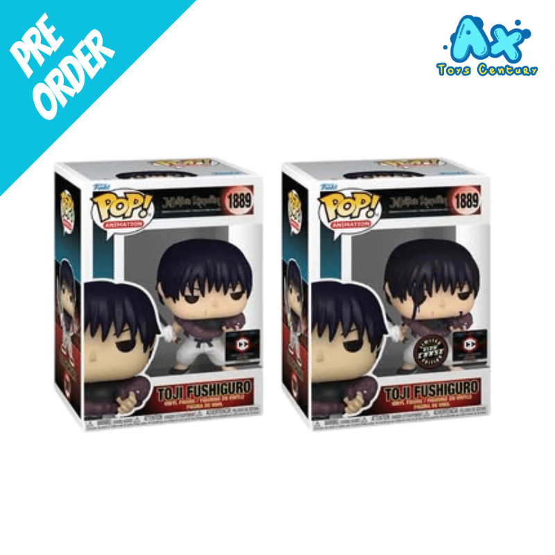 Funko Pop Jujutsu Kaisen Toji Fushiguro Chalice Collectible Exclusive Bundle Chase