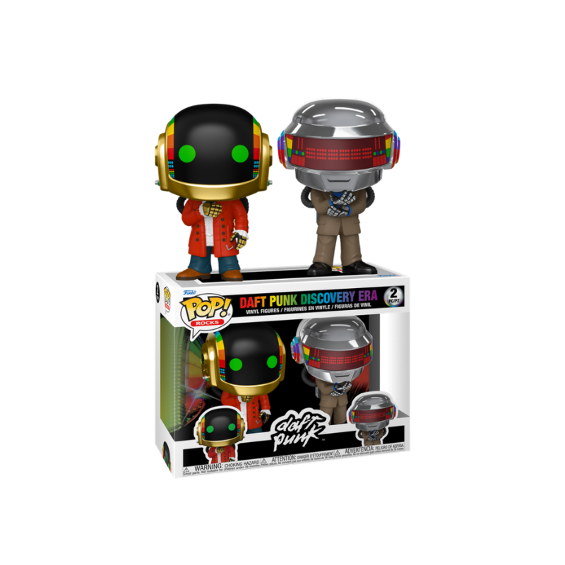 Funko Pop Daft Punk Pop! Daft Punk Discovery Era 2-Pack