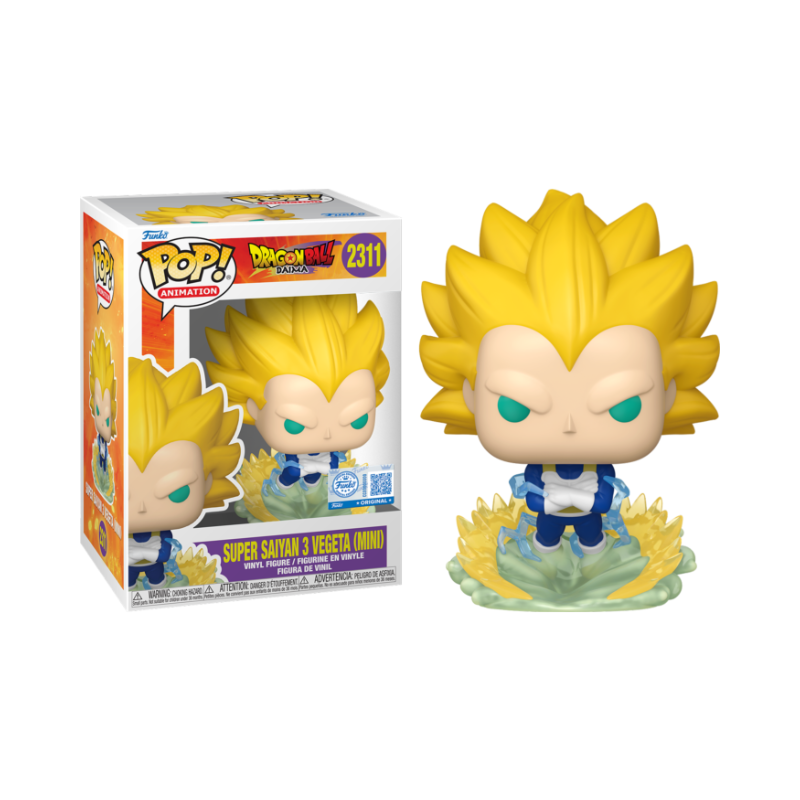 Funko POP Dragon Ball: Daima - Super Saiyan 3 Vegeta (Mini)