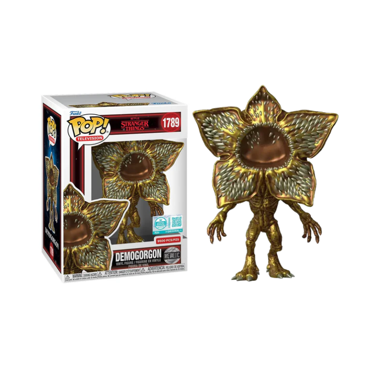 Funko Pop Stranger Things Demogorgon Metallic Limited Edition 9500 Pieces *Not Mint*