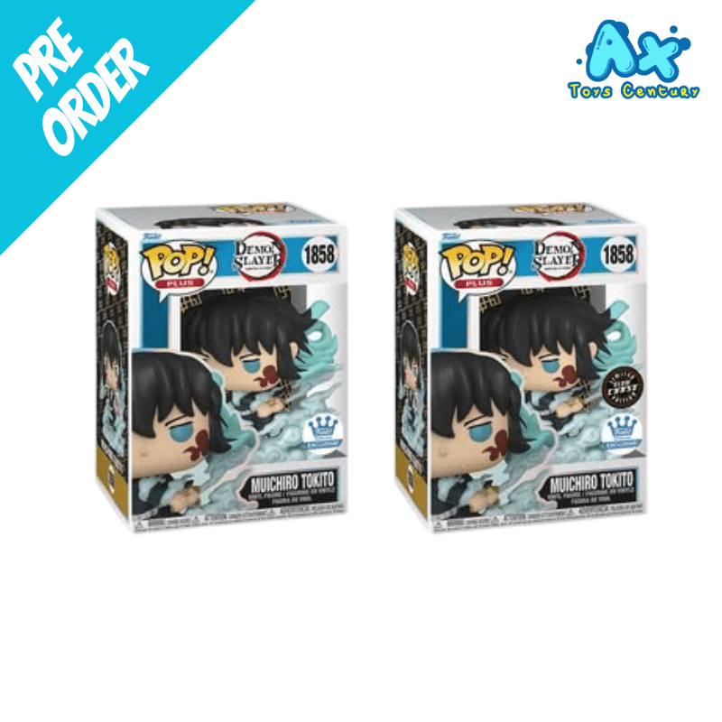 Funko Pop PLUS Demon Slayer Muichiro Funko Exclusive Bundle Chase