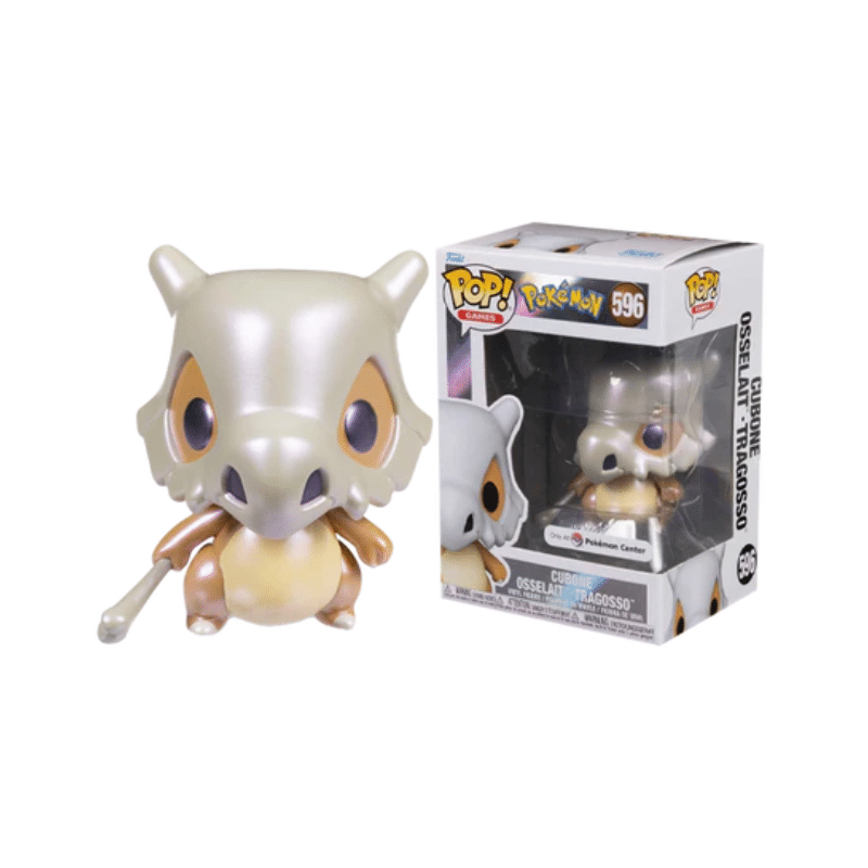 Funko Pop Pokemon Cubone Pearlescent Pokemon Center Exclusive
