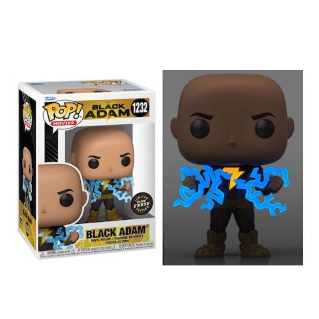 Funko Pop! Movies: Black Adam - Black Adam #1232 GITD CHASE
