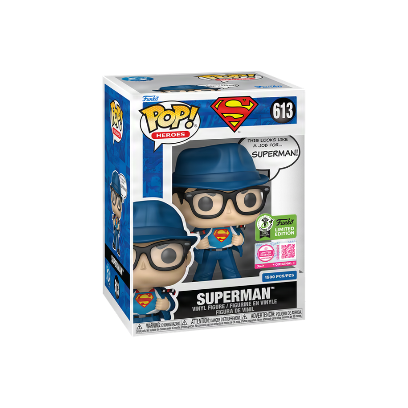 Funko POP DC Comics Superman (This Looks Like a Job For) with Pop! Protector