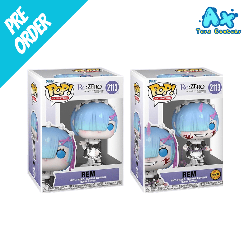 Funko POP RE:Zero Rem Bundle Chase
