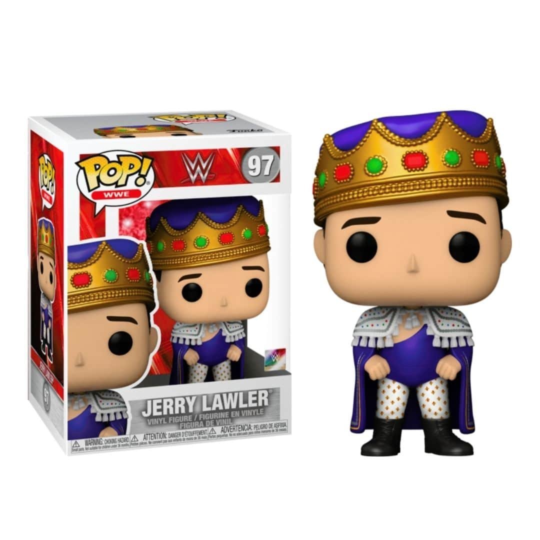 Funko Pop! WWE - Jerry Lawler #97 100% Genuine