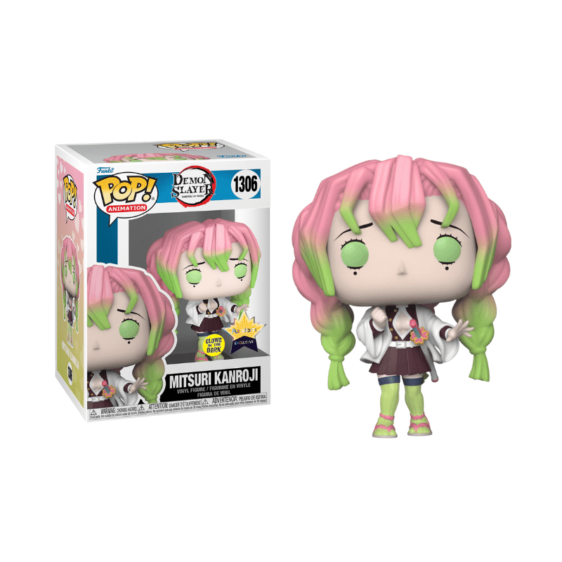 Funko Pop Demon Slayer Mitsuri Kanroji GITD Fundom Exclusive