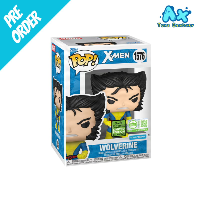 Funko POP Marvel Wolverine (Classic Unmasked) with Protector