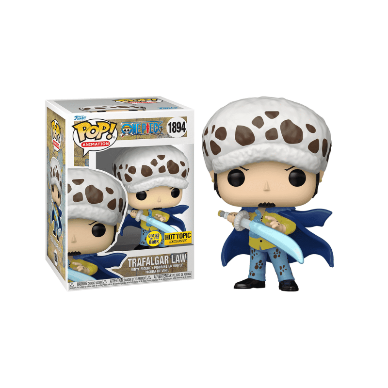 Funko Pop One Piece - Trafalgar Law GITD Hot Topic Exclusive