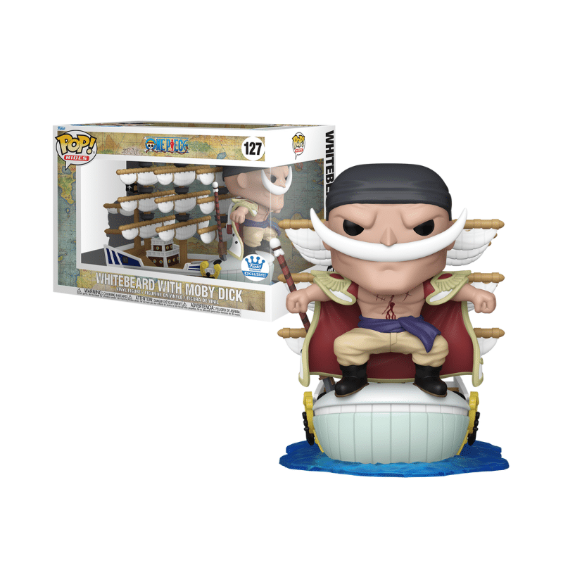 Funko Pop One Piece White Beard with Moby Dick Funko Exclusive