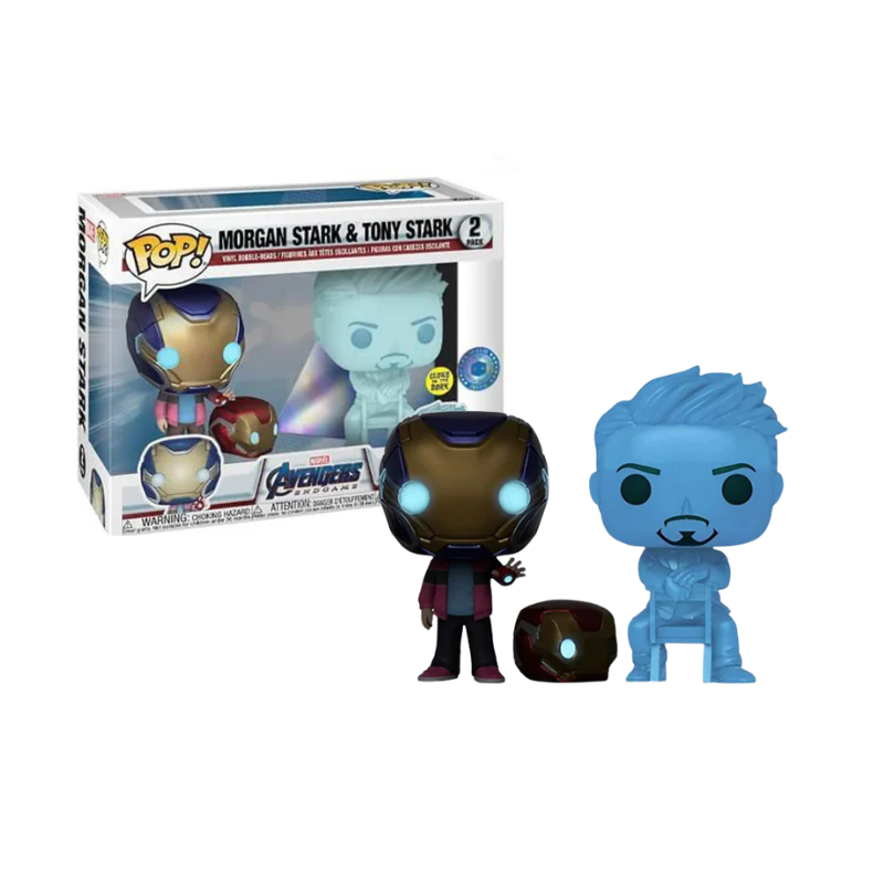 Funko POP Marvel Avengers Endgame Morgan Stark and Tony Stark