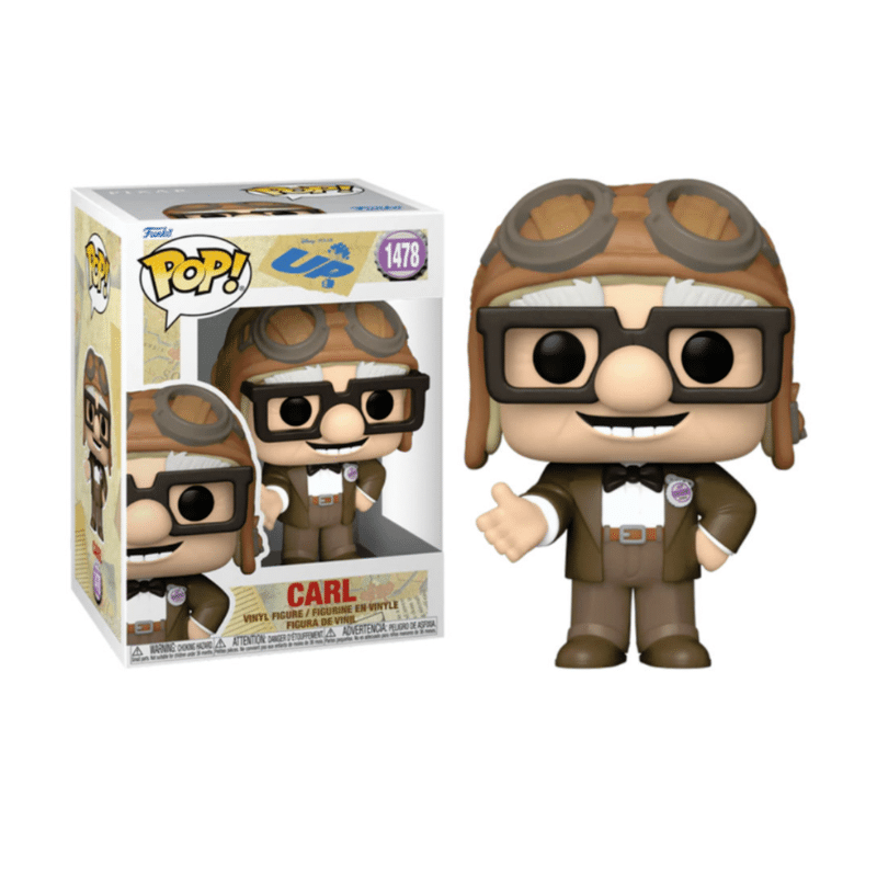 Funko POP Disney: Up - Carl (with Aviator Hat)