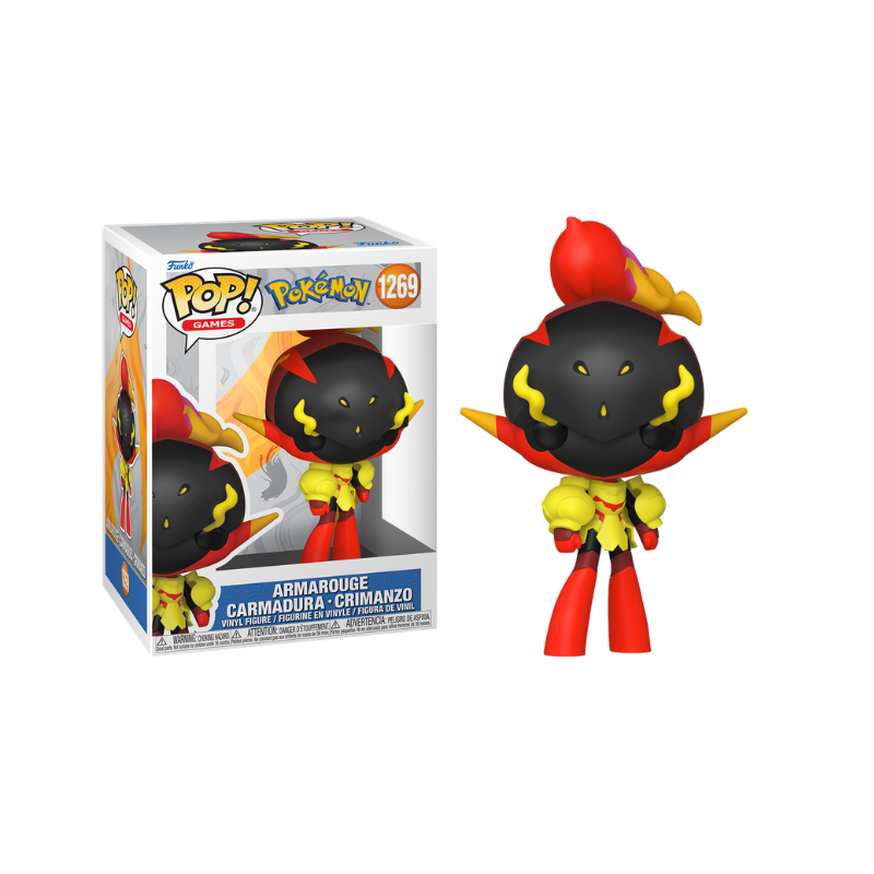 Funko POP Pokemon Armarouge Carmadura Crimanzo