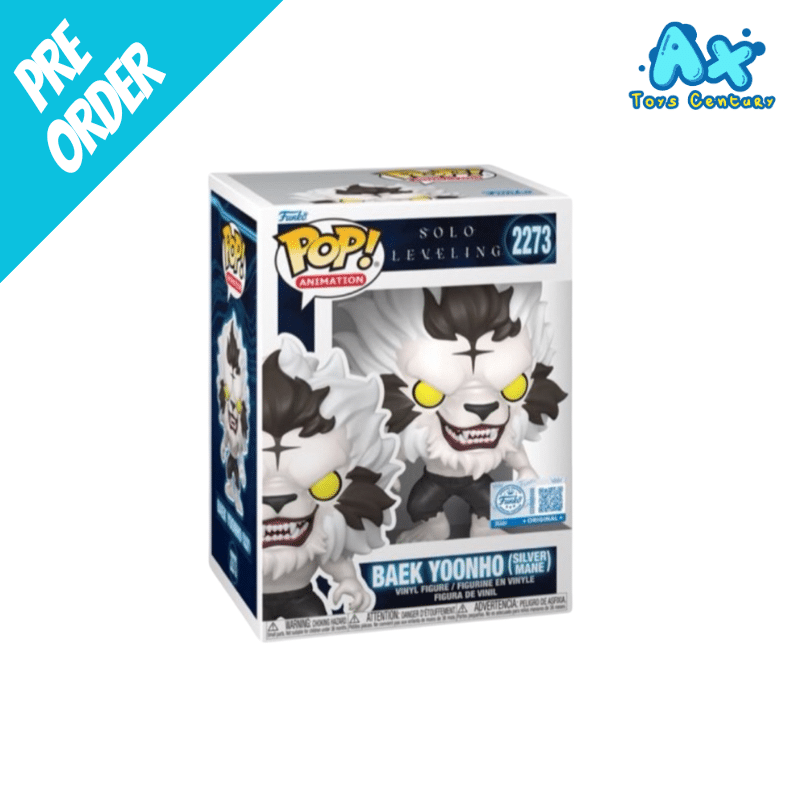 Funko Pop Solo Leveling Baek Yoonho (Silver Mane)