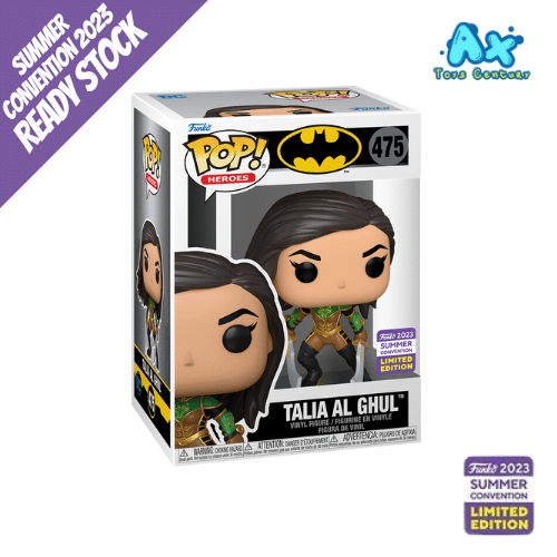 Funko POP Batman Talia al Ghul Summer Convention 2023 Share Sticker