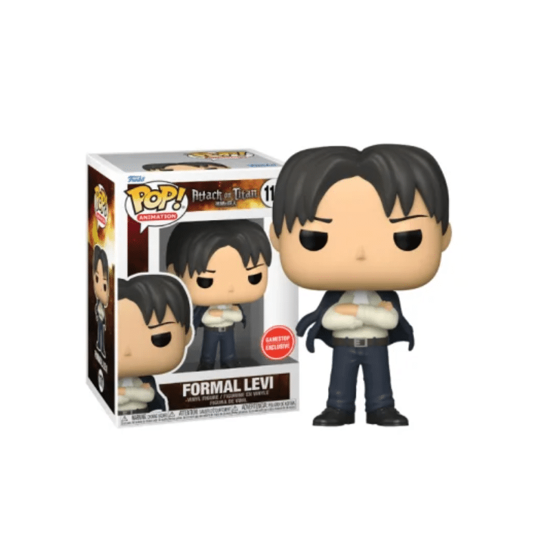 Funko Pop! Animation Attack On Titan Formal Levi #1171 Game Stop Exclusive