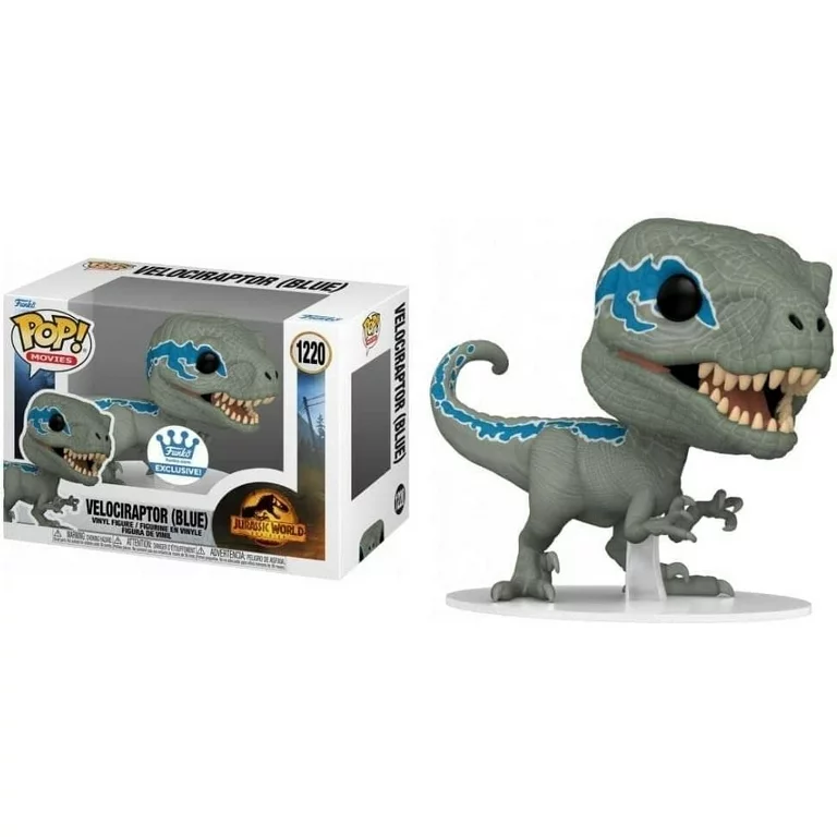 Funko Pop! Movies: Jurassic World Dominion - Velociraptors Blue Funko Exclusive