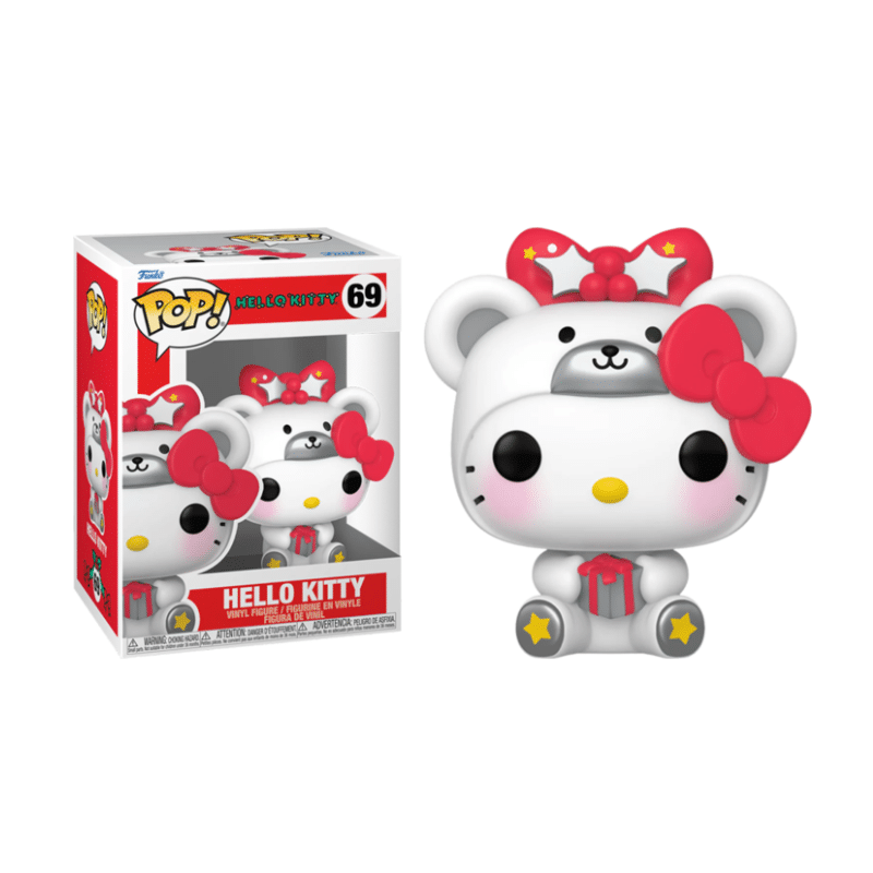 Funko Pop Hello Kitty - Hello Kitty as Polar Bear Metallic