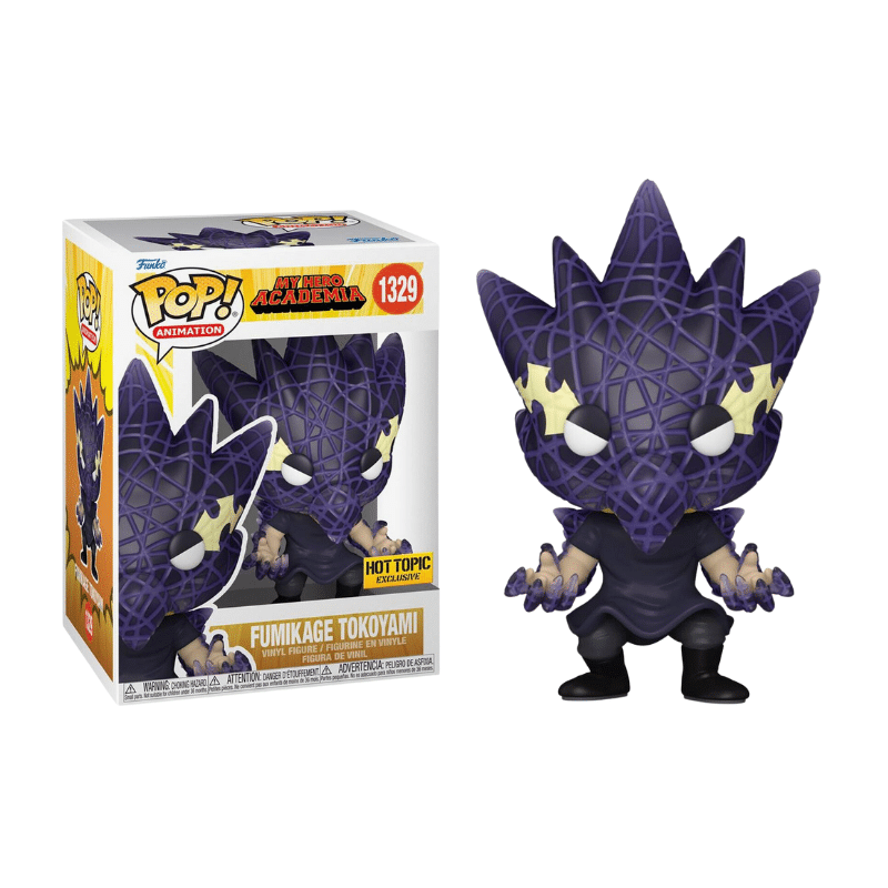 Funko Pop! My Hero Academia Fumikage Tokoyami (Black Abyss) #1329 Hot Topic Exclusive