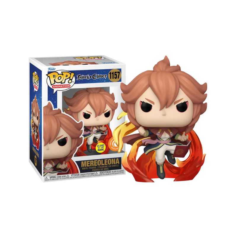 Funko Pop! Black Clover - Mereoleona With Flame Fists GITD CrunchyRoll Store Exclusive #1157