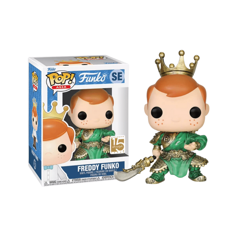 Funko Pop 3 kingdoms Freddy Funko as Guan Yu Mindstyle 15 Year Exclusive