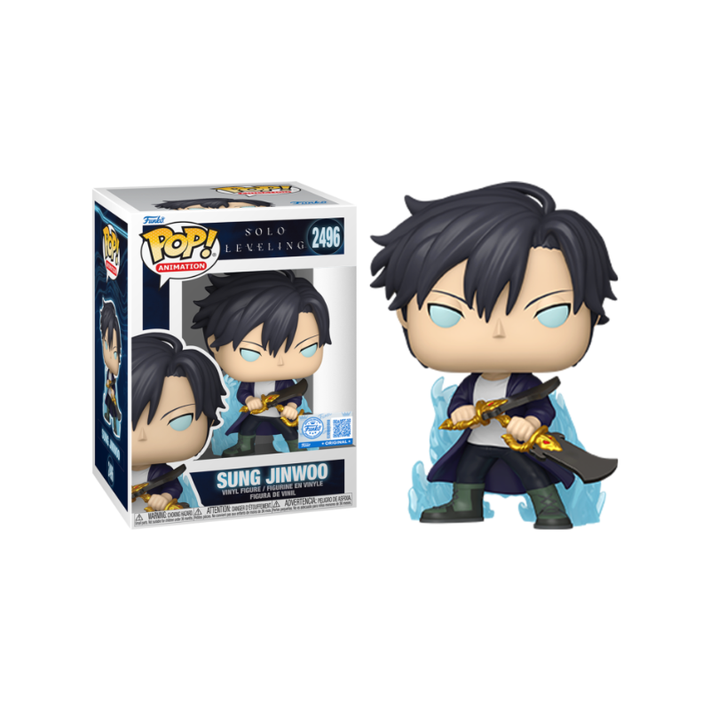 Funko POP Solo Leveling Sung Jinwoo (Blue Aura)