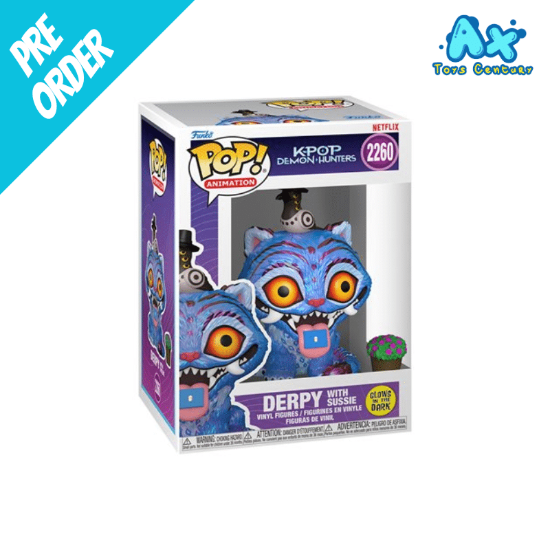 Funko Pop KPop Demon Hunters Tiger with Bird GITD