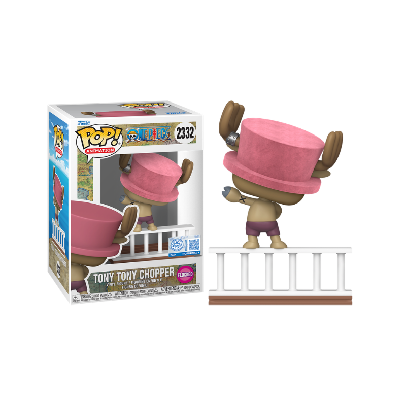 Funko POP One Piece Chopper (Going Merry) (Flocked)