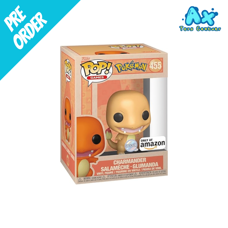 Funko Pop Pokemon - Charmander (Soft Color) Amazon Exclusive