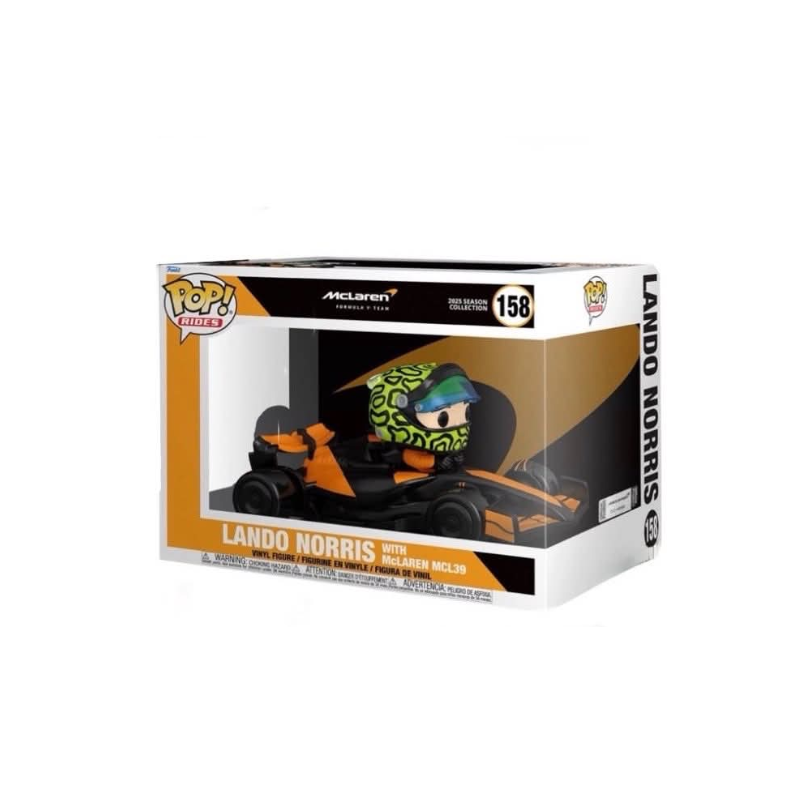 Funko POP F1 McLaren Lando Norris with McLaren MCL39 Deluxe