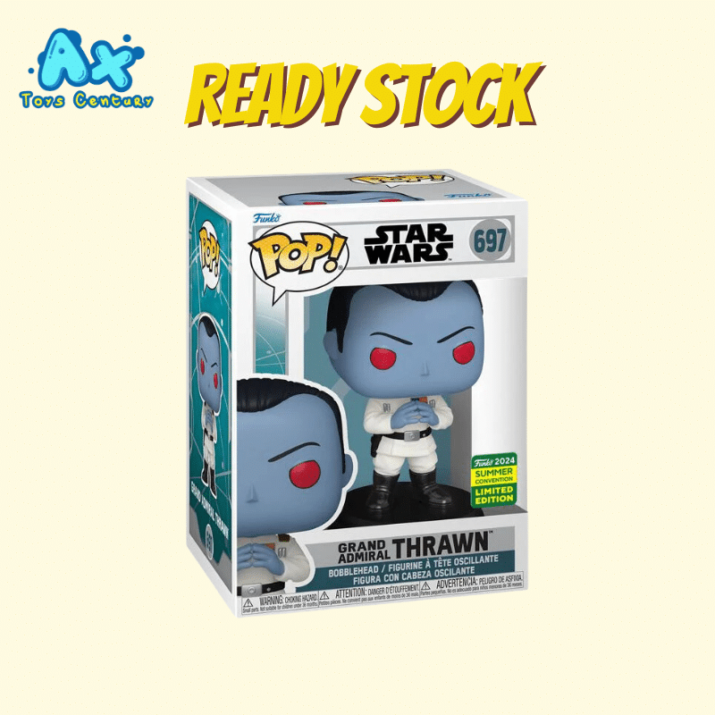 Funko POP Star War Grand Admiral Thrawn 2024 Summer Convention Share Sticker
