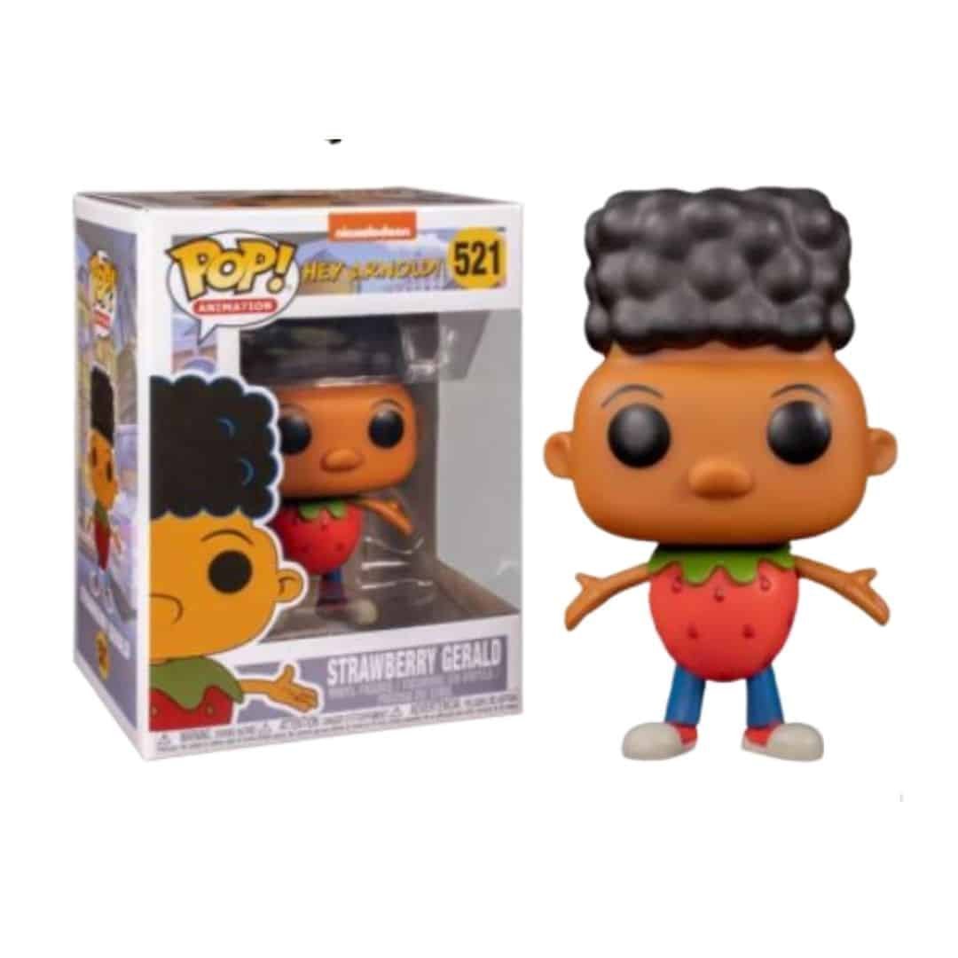 Funko Pop! Animation: Hey Arnold - Strawberry Gerald #521 100% Genuine