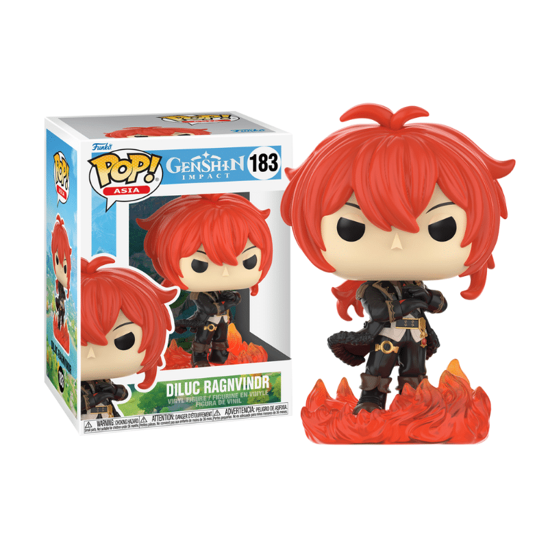 Funko Pop Genshin Impact Diluc Ragnvindr